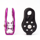 CAMNAL 26KN Aluminum Alloy Climbing Fixed Single Pulley Rescue Aloft Work Rappelling Equipment