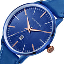 MINI FOCUS MF0115G Ultra-Thin Business Style Men Wrist Watch Waterproof Quartz Watches