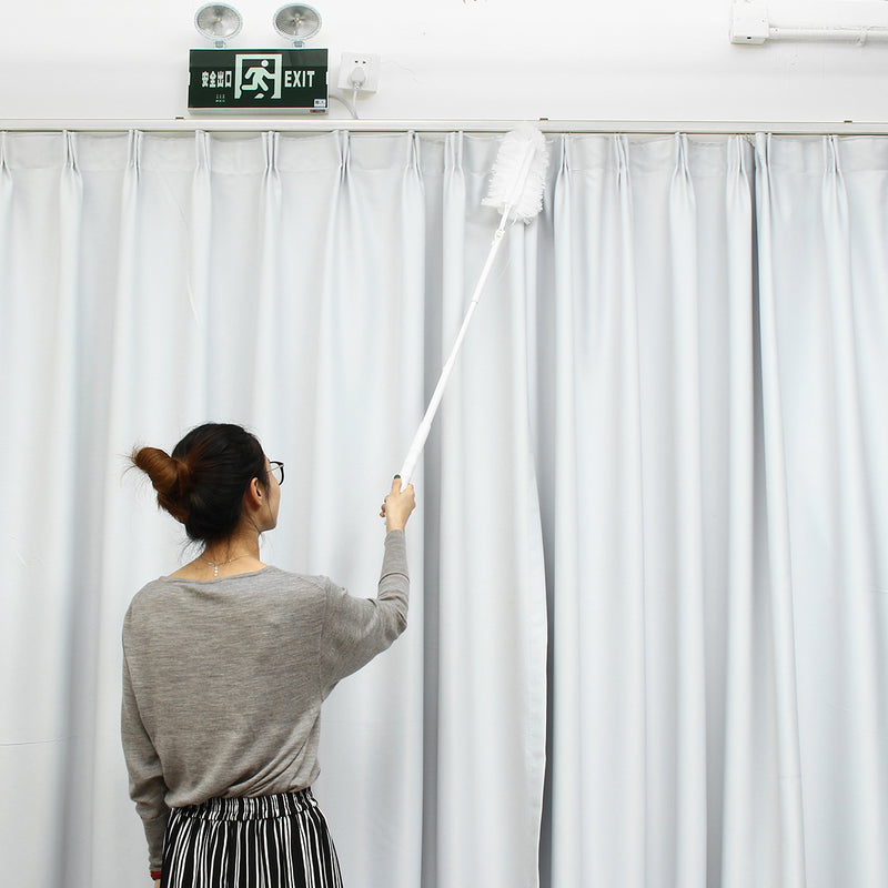 Telescopic Handle Cleaner Microfibre Mop Floor Cleaning Brush Extendable Sweeper House Wet Dry Duster 270 Rotate