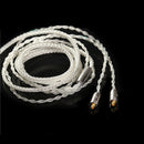BGVP 3.5mm 5N Earphone Cable Silver Plating Copper MMCX Earphone Audio Cable