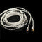 BGVP 3.5mm 5N Earphone Cable Silver Plating Copper MMCX Earphone Audio Cable