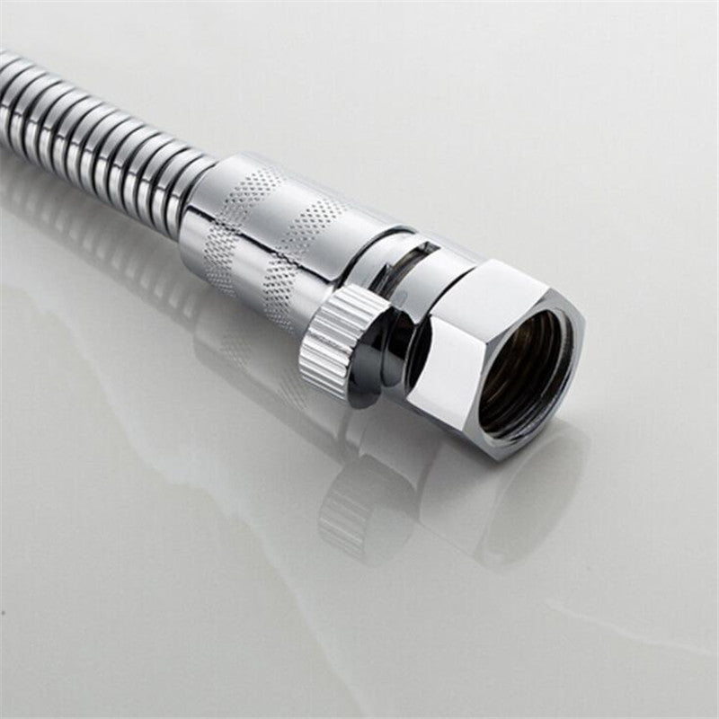 G 1/2 Copper Shower Head Shut-Off Valve Quick Open Adapter Valve Flow Regulator