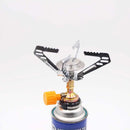 IPRee Outdoor Mini Cooking Stove Long Gas Tank Air Bottle Burner Camping Picnic + Base Frame