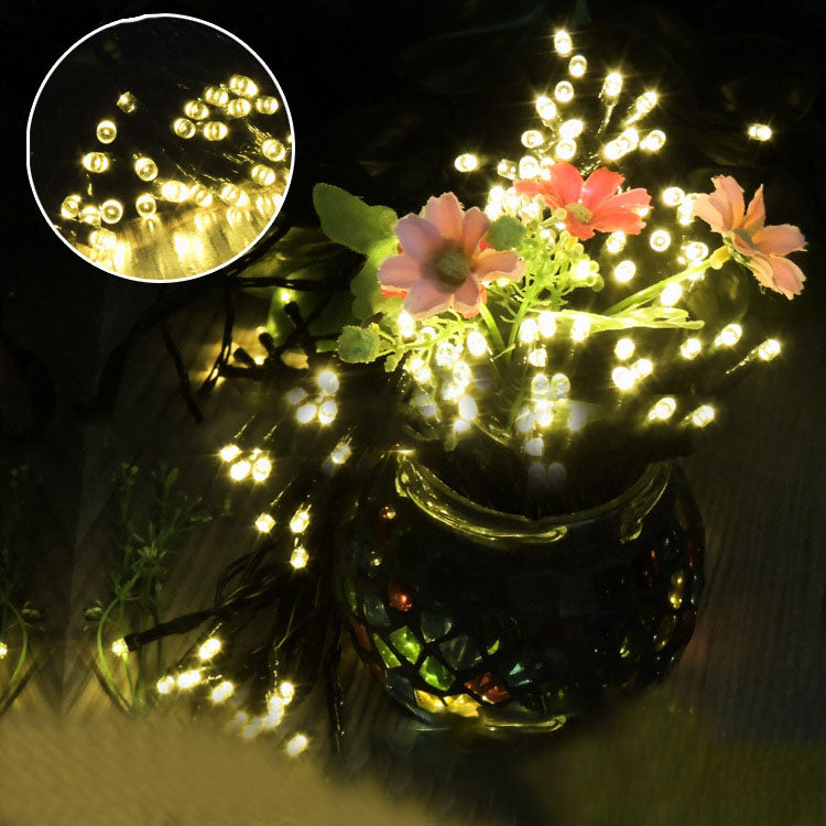 KCASA SSL-13 LED 7M 50LED Solar Panel String Light Holiday Garden Christmas Wedding Decoration