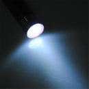9 LED Pocket Aluminium Torch Flashlight Camping Light Lamp AAA