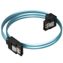 SAMZHE SATA III HDD Data Cable 6.0 Gbps 180 to 90 SATA Cable 0.5m 1cm for Optical Drive DVD PC Computer Data Cable