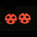 NIWALKER 3Pcs/Set Self Illuminate Turboglow Glow Gasket For Niwalker MM6S Flashlight Triple Optic Light Luminous Tape