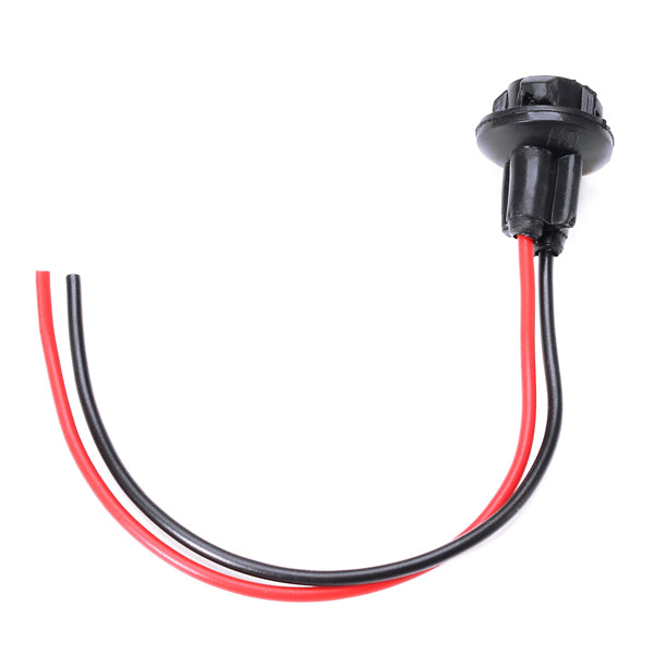 10pcs T10  Dashboard Socket Plug LED Incandescent Wire Motorcycle