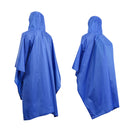 KCASA KC-RC042 3 in 1 Travel Waterproof Poncho Outdooors Rain Coat Shelter Camping Mat Backpack Cover