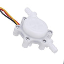 USN-HS06PA-1 6mm Hose Barb End Hall Water Flow Sensor Turbine Flow Meter 0.15-1.5L/min for Drinking Machine Water