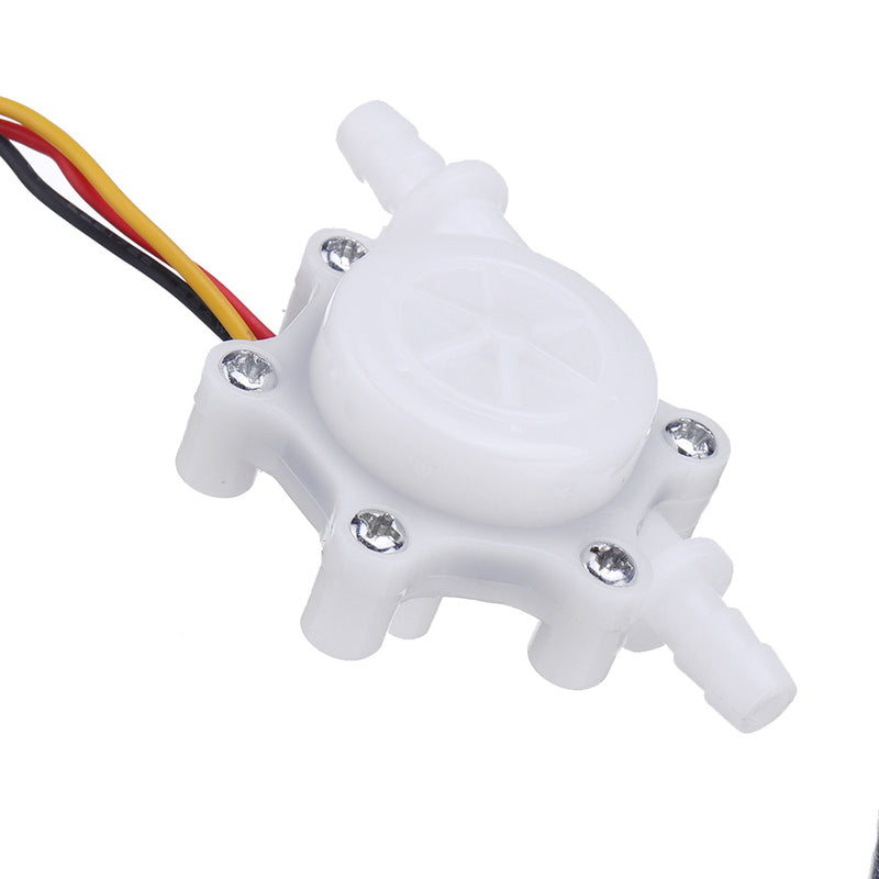 USN-HS06PA-1 6mm Hose Barb End Hall Water Flow Sensor Turbine Flow Meter 0.15-1.5L/min for Drinking Machine Water