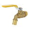 TMOK 1/2" 3/4" 501 Brass Water Faucet Tap Lever Handle Quick Opening with Ball Valve for Hot Water