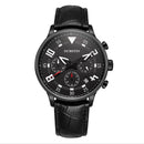OCHSTIN 6050G Fashion Men Quartz Watch Luxury Leather Strap Sport Watch