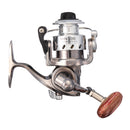 MN100 4.3:1 Mini Fishing Reel Metal Left/right Max Drag 4kg Spinning Reel Winter Ice Wheel