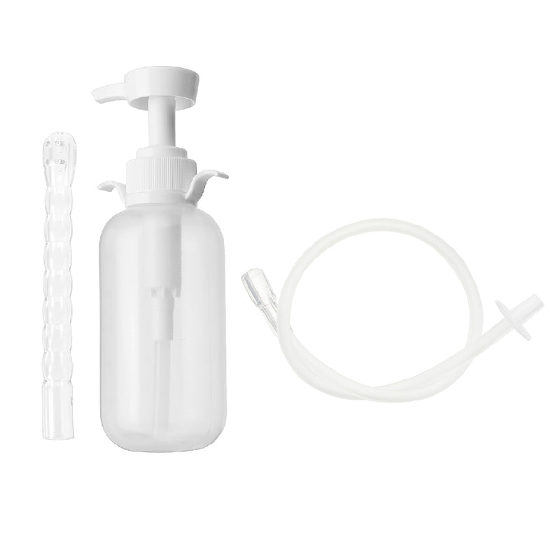 Manual Press Pump Bottle Portable Bidet Enema Douche Bulb Vaginal Anal Cleansing Supply 600ml