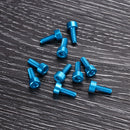 Suleve M3AH11 10Pcs M38mm Hex Socket Screw M3 Cap Head Bolt 7075 Aluminum Alloy Multicolor