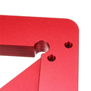 Drillpro 45/90 Degree Right Angle Line Gauge Woodworking Center Scriber Wood Working Carpenter Ruler