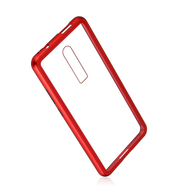 For Xiaomi Redmi K20 Case Bakeey Magnetic Adsorption Metal Tempered Glass Flip Protective Case for Xiaomi Redmi K20/ Xiaomi Redmi K20 PRO
