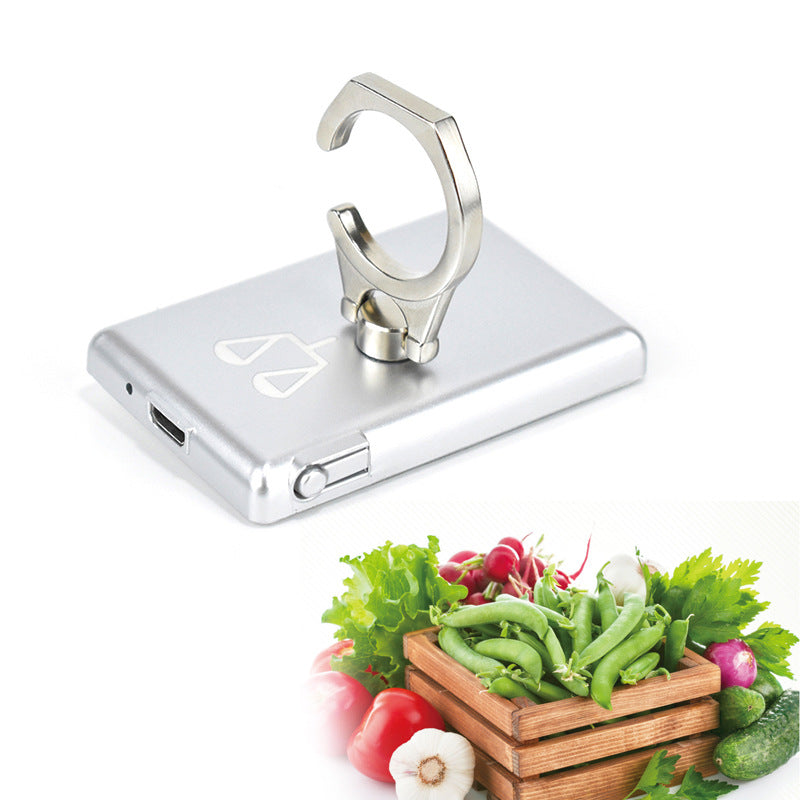 KCASA Portable Mobile Mini Phone Holder Kitchen Scales Electronic Scale Food Diet Digital Scale