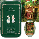 3D Wooden Puzzle DIY Miniature Doll House LED Light Dream Box Theatre Kit Christmas Birthday Gifts