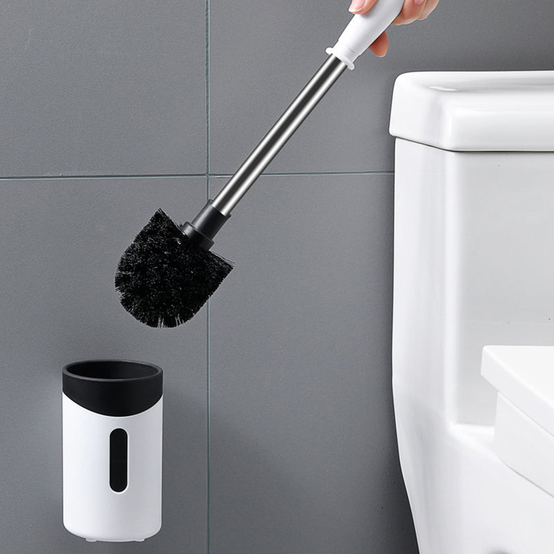 Bathroom Pendants Long Handle Cleaning Brushes Wall Hanging Toilet Brush Holder Set