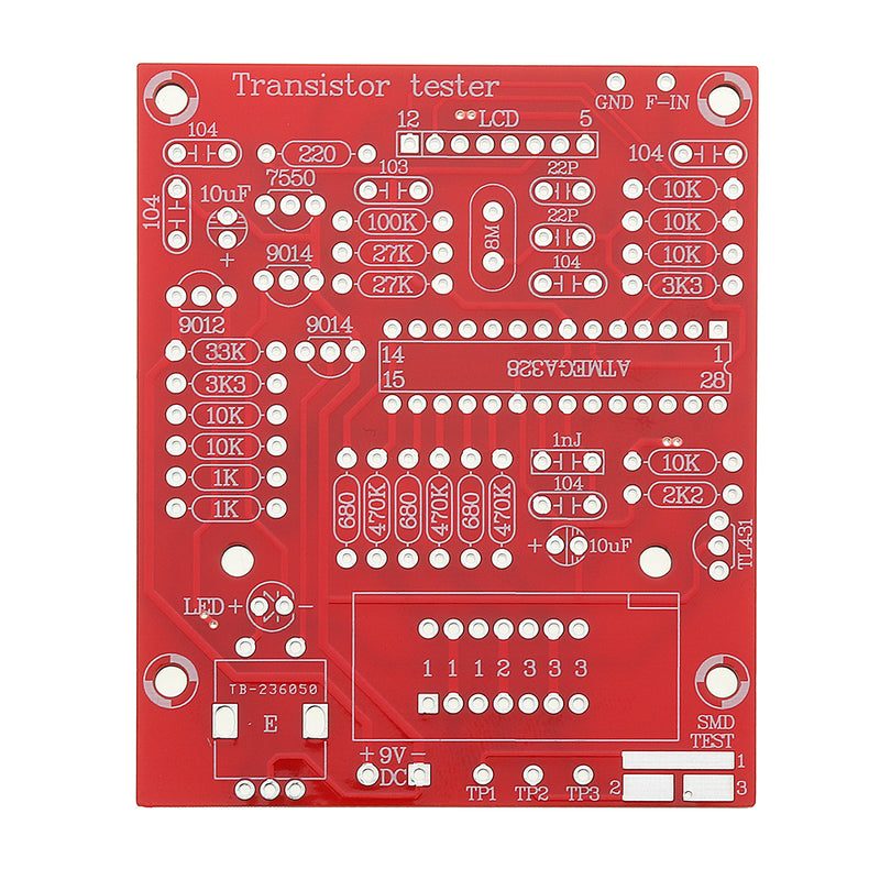 Original Hiland DIY M12864 Graphics Version LCR ESR PWM Transistor Tester Kit