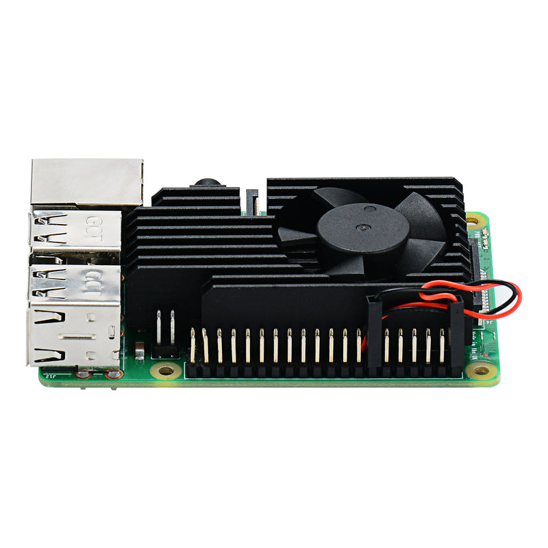 3510 Version Extreme Cooling Fan + Copper Heatsink + Thermal Tapes Kit For Raspberry Pi 3B+