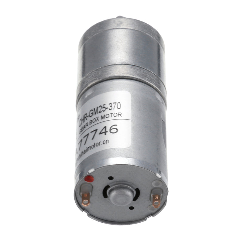 CHIHAI CHR-GM25-370 Motor DC 24V 1:98.8 60rpm Permanent Magnet Micro Gear Motor