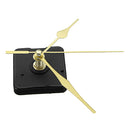 10pcs 20mm Shaft Length Gold Hands Quartz Wall Clock Silent Movement Mechanism Repair Parts