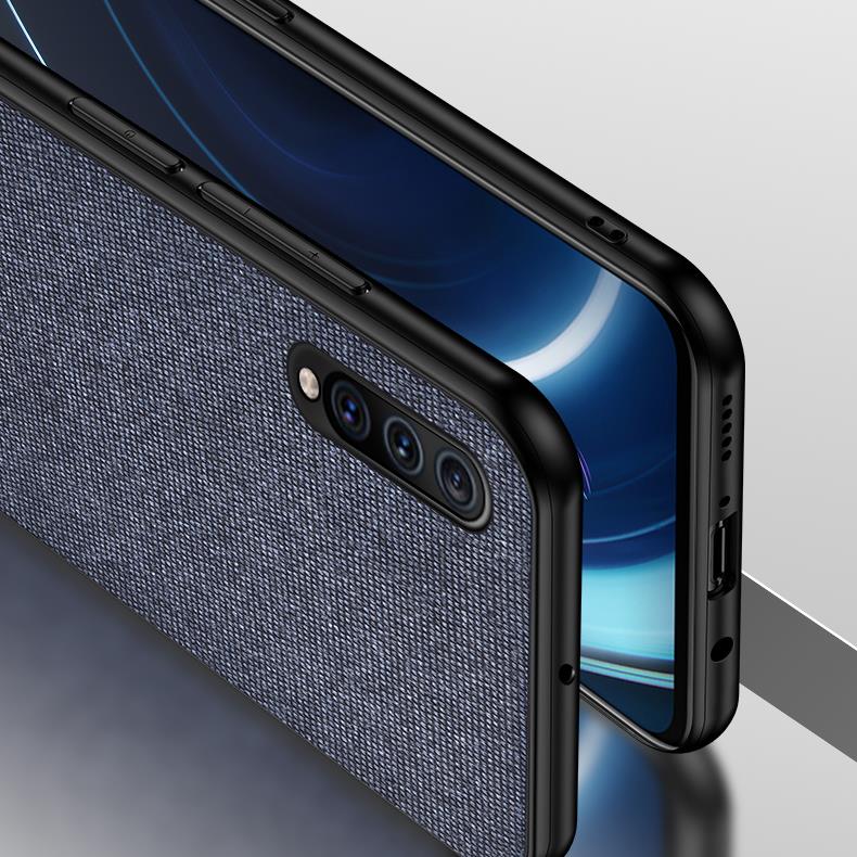 Bakeey Cotton Cloth Protective Case For Samsung Galaxy A70 2019 Anti Fingerprint Back Cover