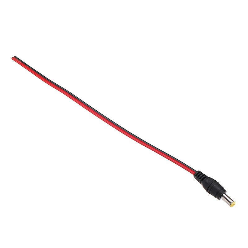 10Pcs Male Female DC Power Socket Jack Plug Wire Connector Cable CCTV DC 5.5 x 2.1mm 0.6mm 28cm Pure Copper Core