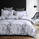 3 PCS Bedding Sets Stone Pattern Simple Style Quilt Cover Pillowcase For Queen Size