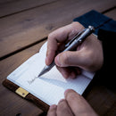 NEXTORCH Titanium Alloy 2 In 1 EDC Tactical Pen With Tungsten Steel Attack Head Writing Tool