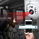 INQMEGA PTZ381 HD 1080P PTZ 360  Panoranic Waterproof IP Camera IR Night Version Two-way Audio