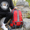 Xmund XD-DY20 50L Climbing Backpack Waterproof Sports Travel Hiking Shoulder Bag Portable Unisex Rucksack