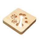 USB Wood Table Bone Night Light Desk Bedside Warm White Lamp Bedroom Home Decor