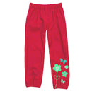 Kids Outdoor Rain Pants Waterproof Windproof Boys Girls Flower Pants For 2-9 Years