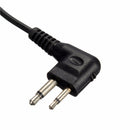 G-Shape Headset Earpiece with Mic for Motorola Radio Walkie Talkie CP040 2 Pins