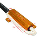40A Relay Wiring Harness 50W Load Resistor H1 H7 H11 9005 9006 H3 HID Headlight