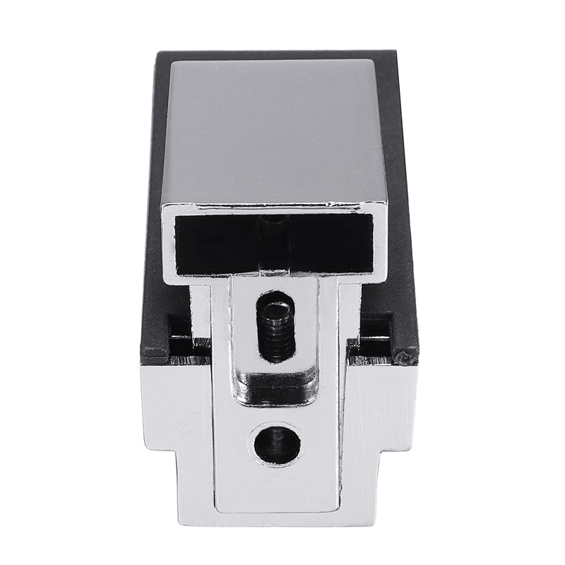 Solid Metal Adjustable Floating Wood Glass Shelf Bracket Wall Mount Brush Holder Rack