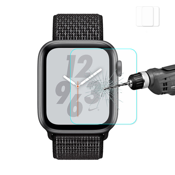 2 Packs Enkay Clear Watch Screen Protector For Apple Series 4/Apple Watch Series 5 44mm 0.2mm 2.5D Scratch Resistant Film