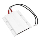 AC220V 120W 120 Degrees 77x62x6mm Insulated Ceramic PTC Heating Plate Liquid Aluminum Shell Element Heater