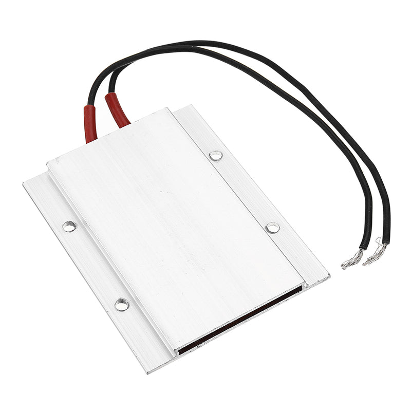 AC220V 120W 120 Degrees 77x62x6mm Insulated Ceramic PTC Heating Plate Liquid Aluminum Shell Element Heater