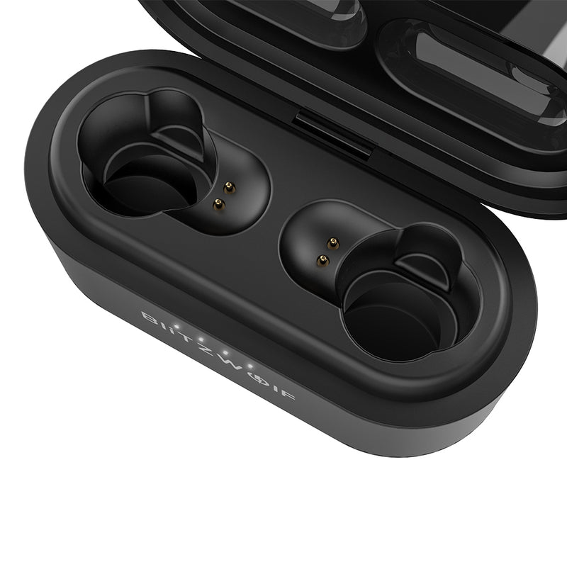[Dual Dynamic Driver] Blitzwolf BW-FYE7 TWS bluetooth 5.0 Earphone Heavy Bass Stereo Bilateral Calls Headphone with Charging Box