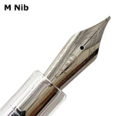 Wingsung 699 Transparent Vaccum Filling Fountain Pen F / M / Bent Nib Gift Box