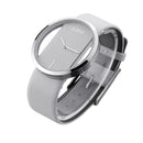 DOM Creative Ring Case Women Luxury Leather Strap Waterproof Quartz Watch