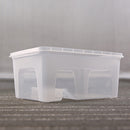 S/M/L Reptile Turtle Plastic Clear Breeding Feeding Box Aquarium Tank Platform Fish Feeder
