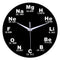 Emoyo ECY028 Creative Chemical Element Table Wall Clock 3D Wall Clock For Home Office Decorations