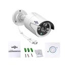 Hiseeu HB624 H.265 4MP Security IP Camera POE ONVIF Outdoor Waterproof IP66 CCTV P2P Video Camera