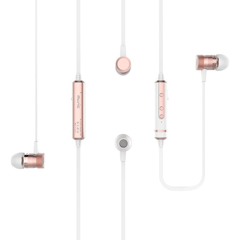 Picun H6 Wireless bluetooth Earphone Magnetic Bass IPX4 Waterproof Sports Headset Earphones With Mic